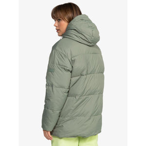 Ocean Dreams Sherpa Hooded Puffer Jacket