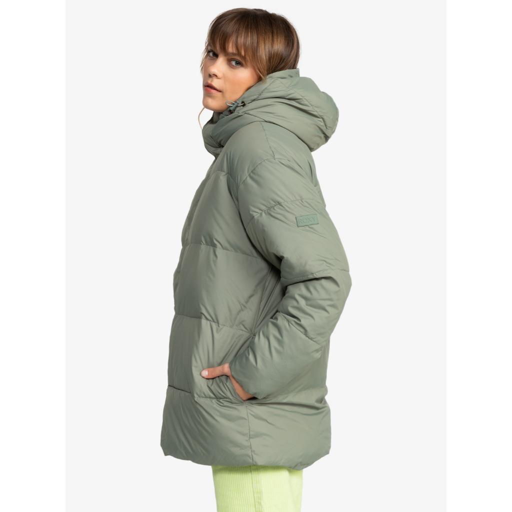 Ocean Dreams Sherpa Hooded Puffer Jacket