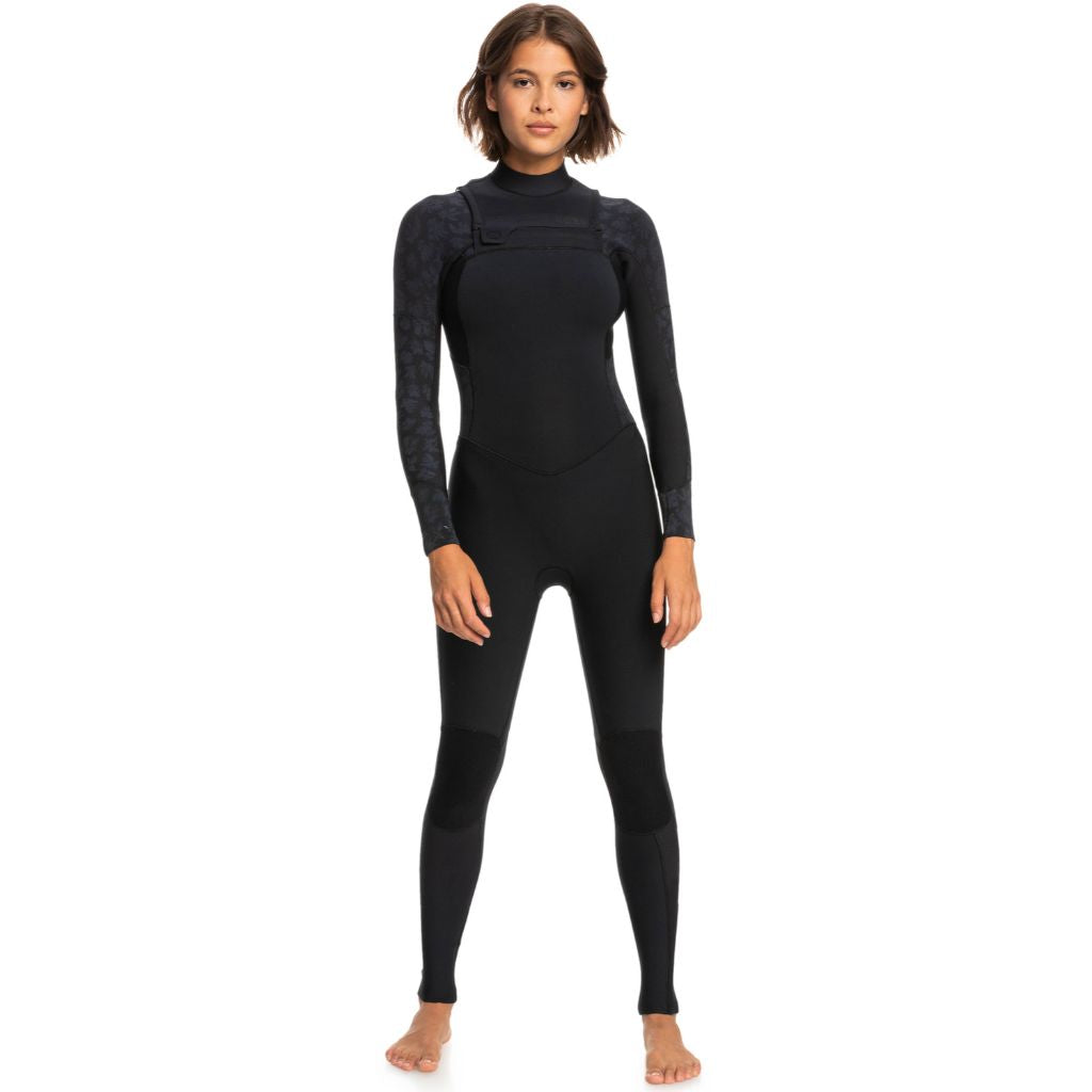 Womens 3/2mm Swell Series Chest Zip Wetsuit