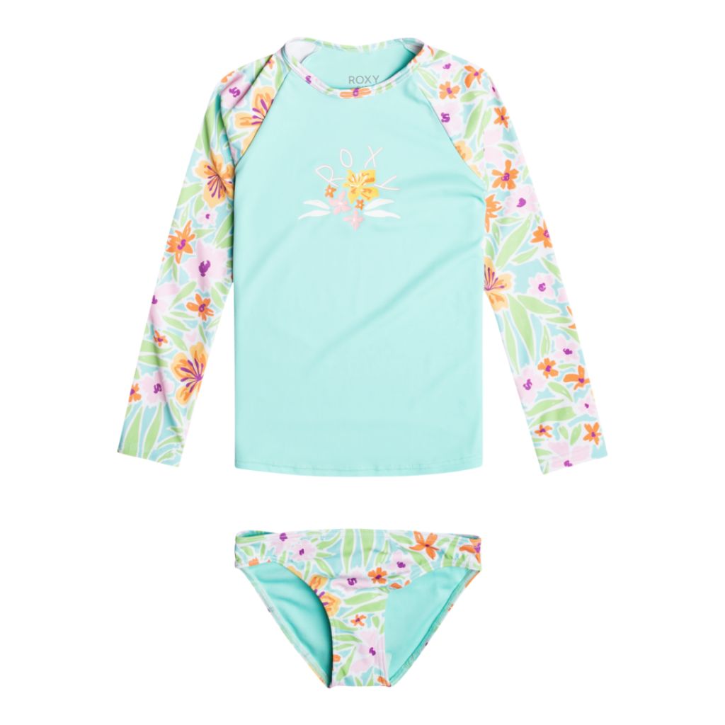 Hawaiian Spirit Long Sleeve UPF50 Rash Set