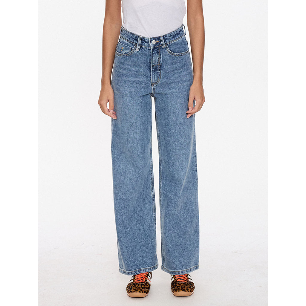 Holly High Rise Stretch Wide Jean