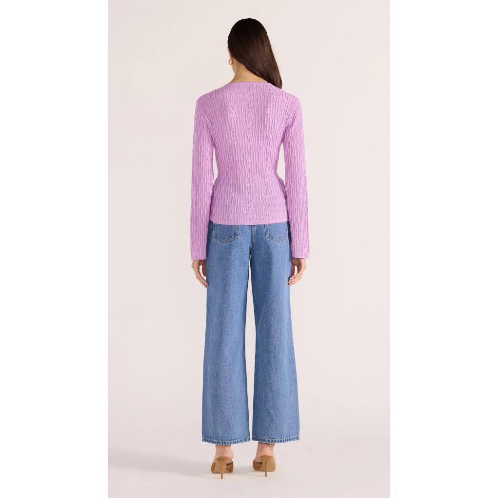 Johnna Button Knit Top