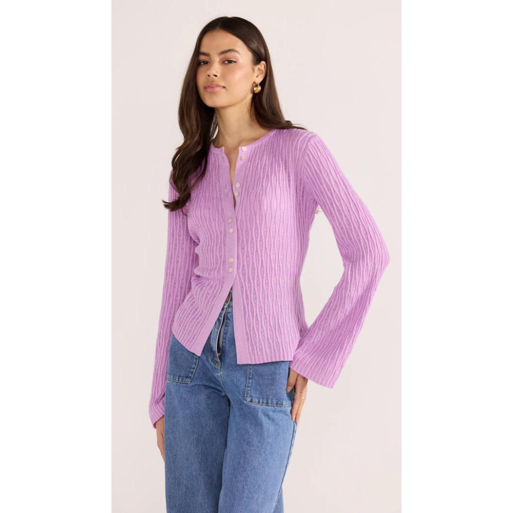 Johnna Button Knit Top