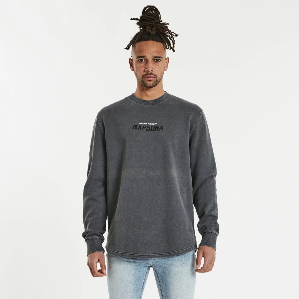 Linear Dual Curved Sweater