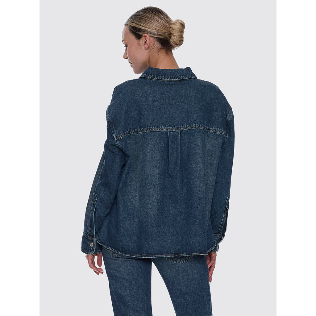 Melina Oversized Denim Shirt