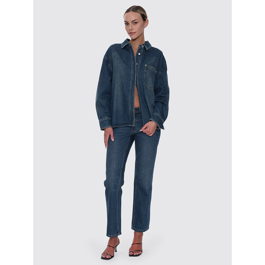 Melina Oversized Denim Shirt