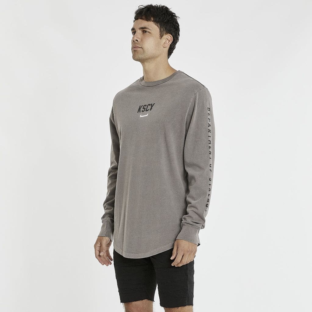 Portal Heavy Dual Curved Long Sleeve Tee