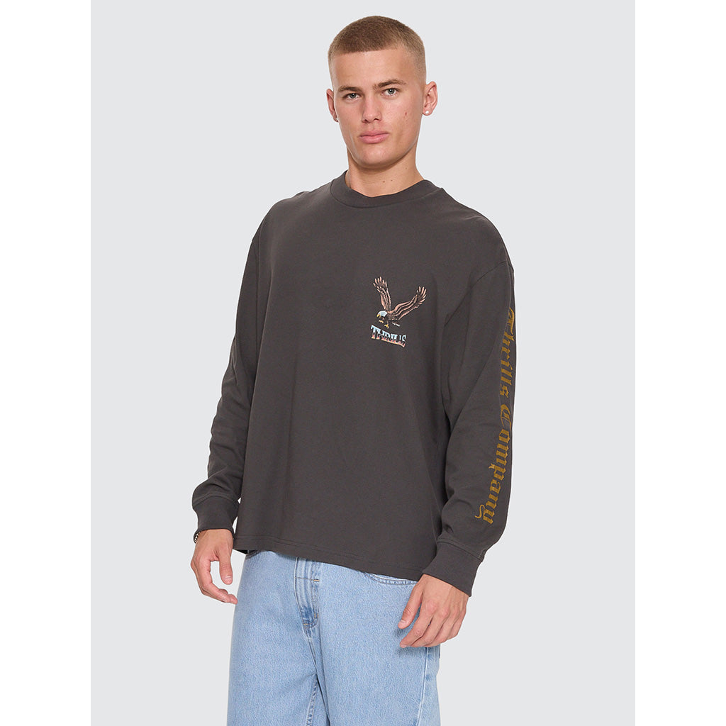 Seen & Heard Oversize Box Crop Long Sleeve Tee