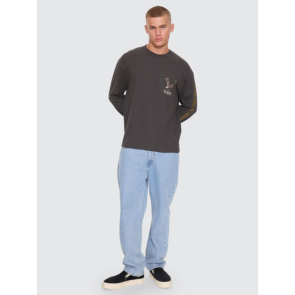 Seen & Heard Oversize Box Crop Long Sleeve Tee