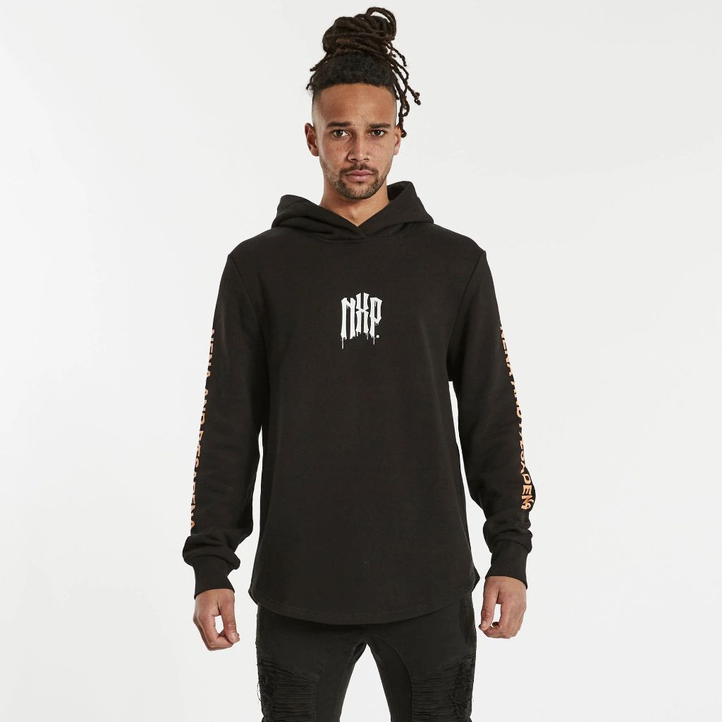 Sphere Hooded Dual Curved Sweater
