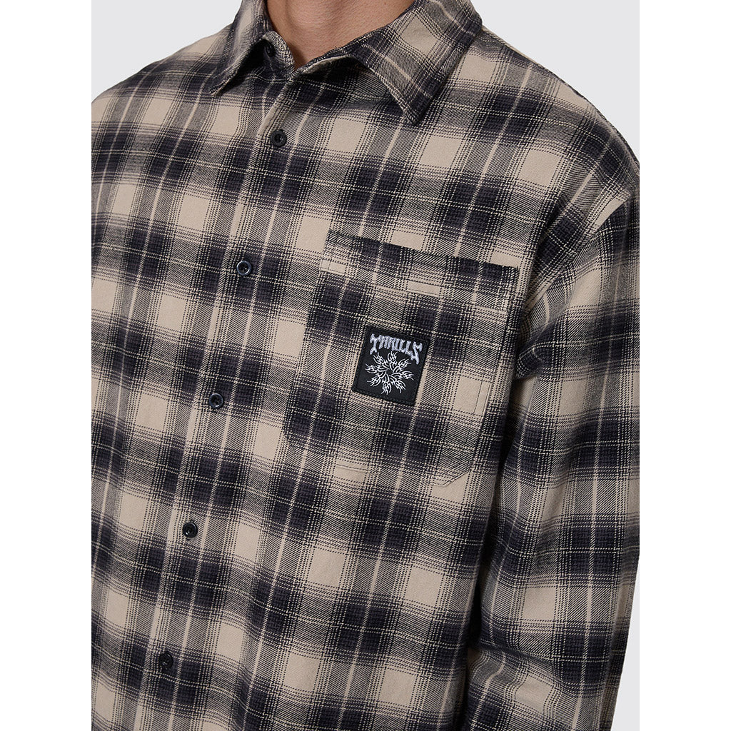 Stagger Barrio Long Sleeve Flannel Shirt