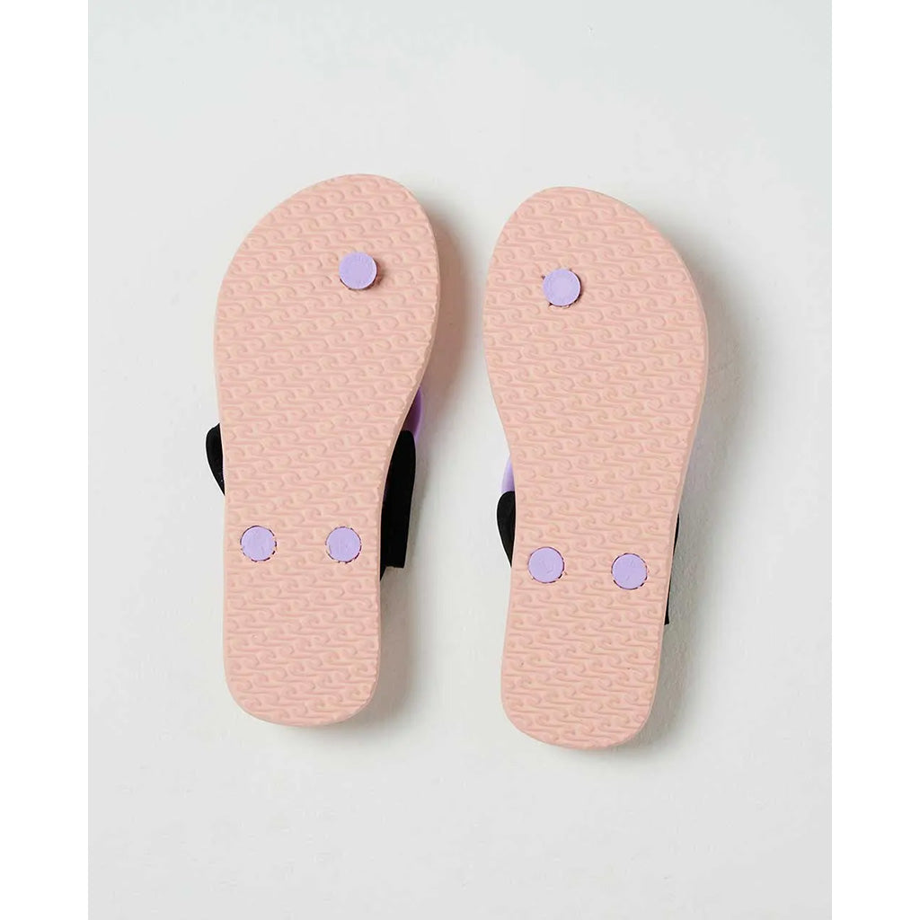 Girls Script Wave Thongs