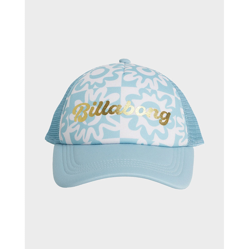 Girls Wave Fade Trucker Cap