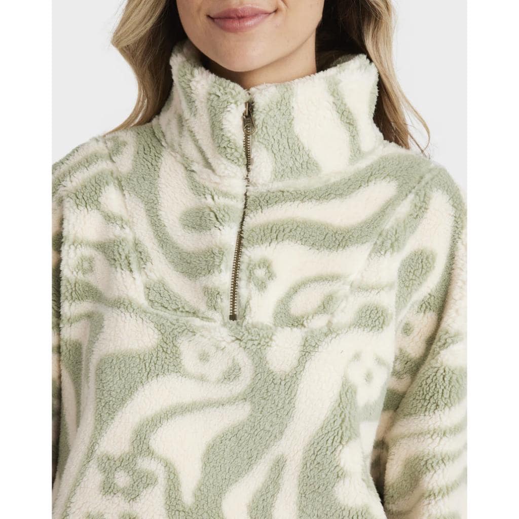 Golden Groove Half Zip Crew