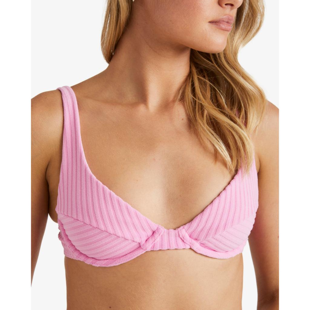 Terry Rib Marina Bra Bikini Top