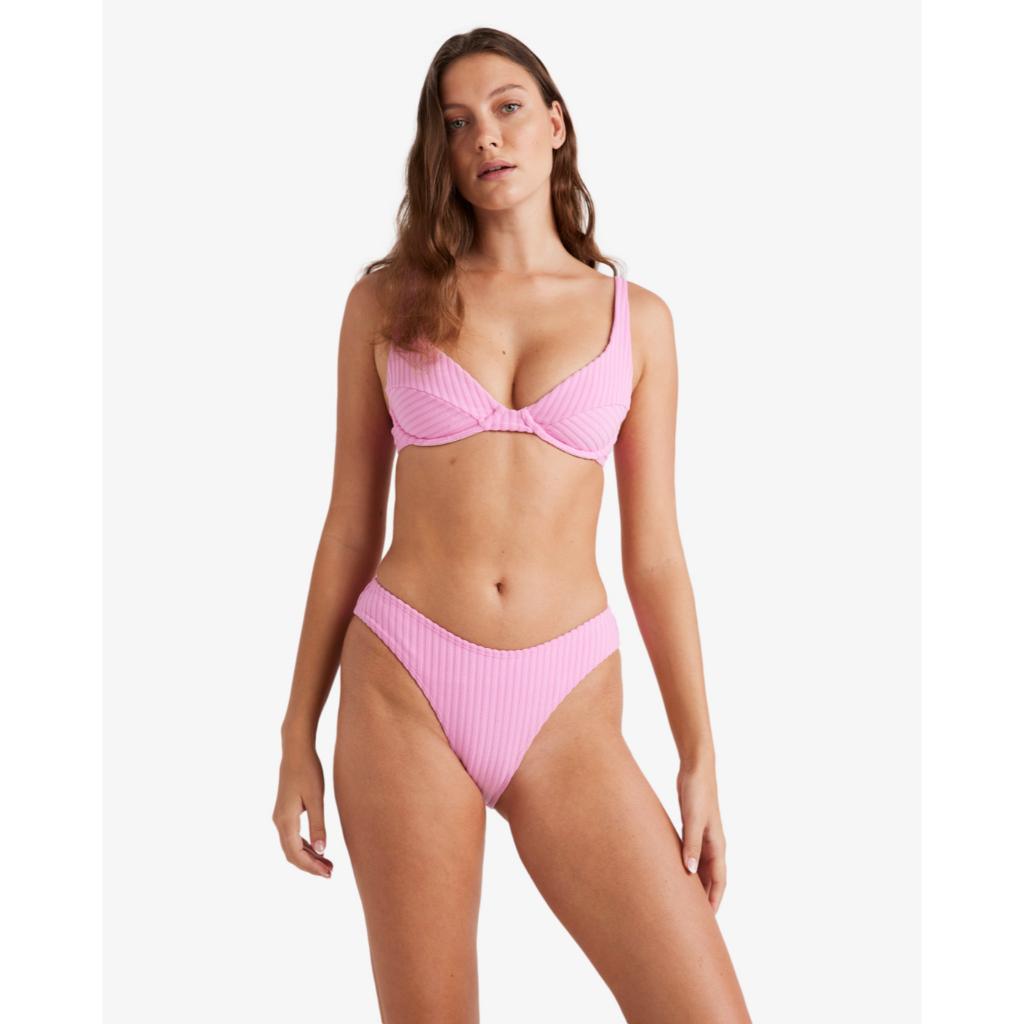 Terry Rib Marina Bra Bikini Top