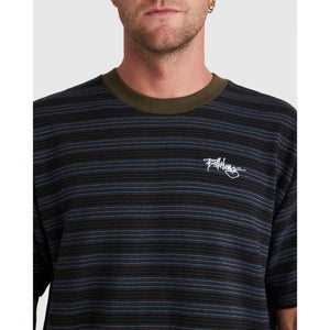 Absense Stripe Short Sleeve Tee