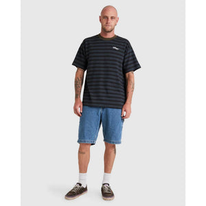 Absense Stripe Short Sleeve Tee