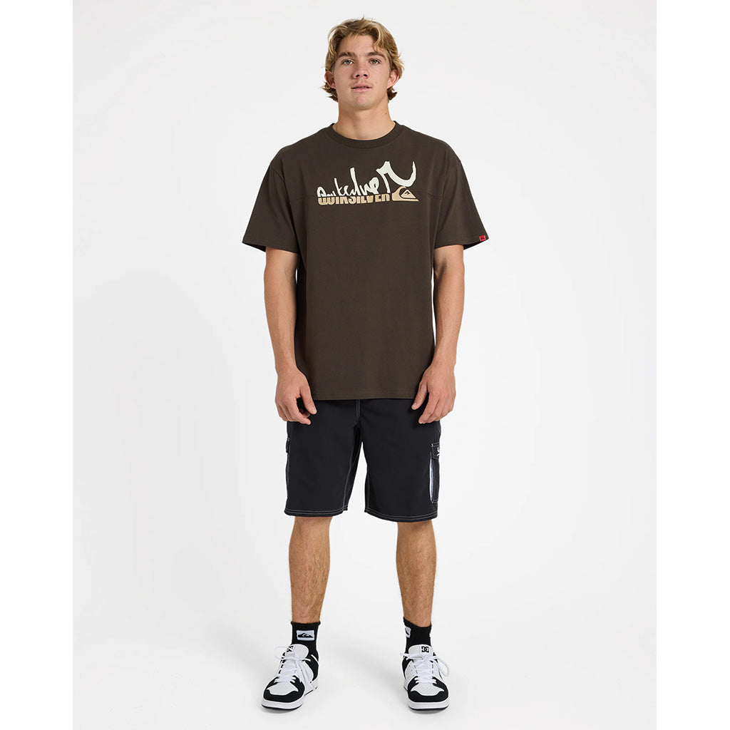 YG Spliced Oversized T-Shirt