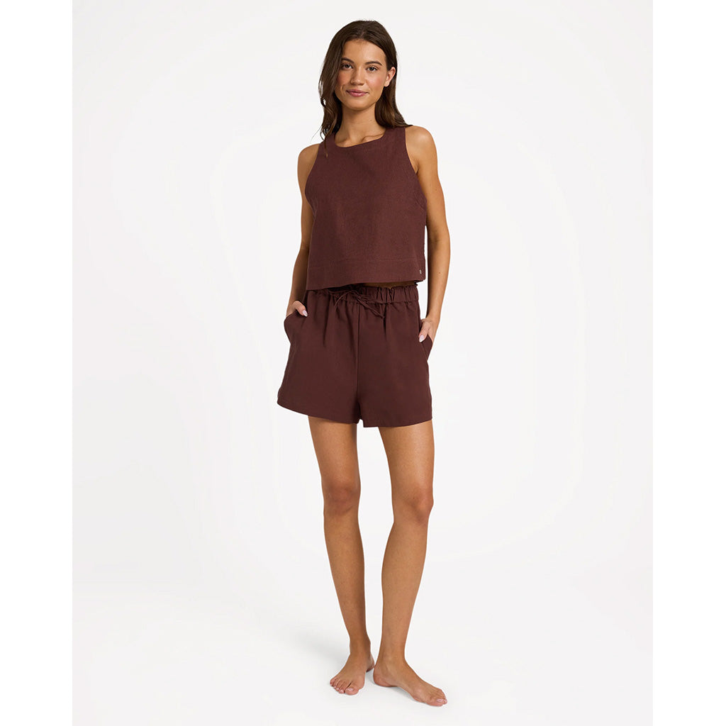 Place To Be Linen Shorts