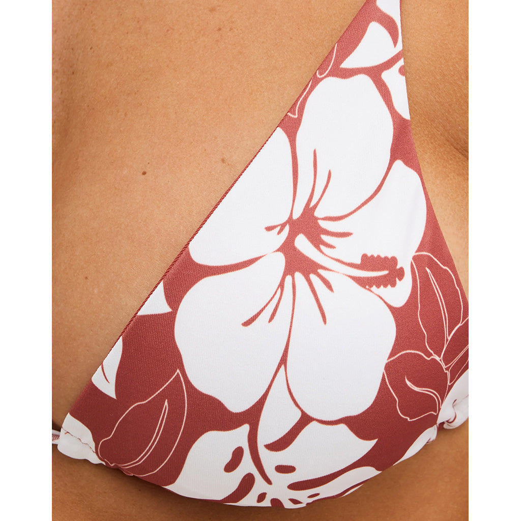 The Mo Reversible Tiki Tri Bikini Top