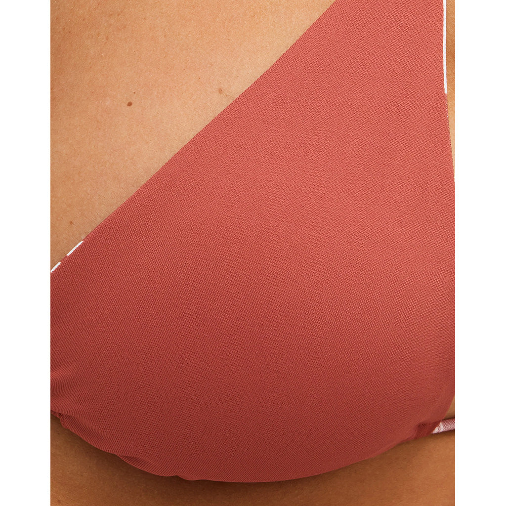 The Mo Reversible Tiki Tri Bikini Top