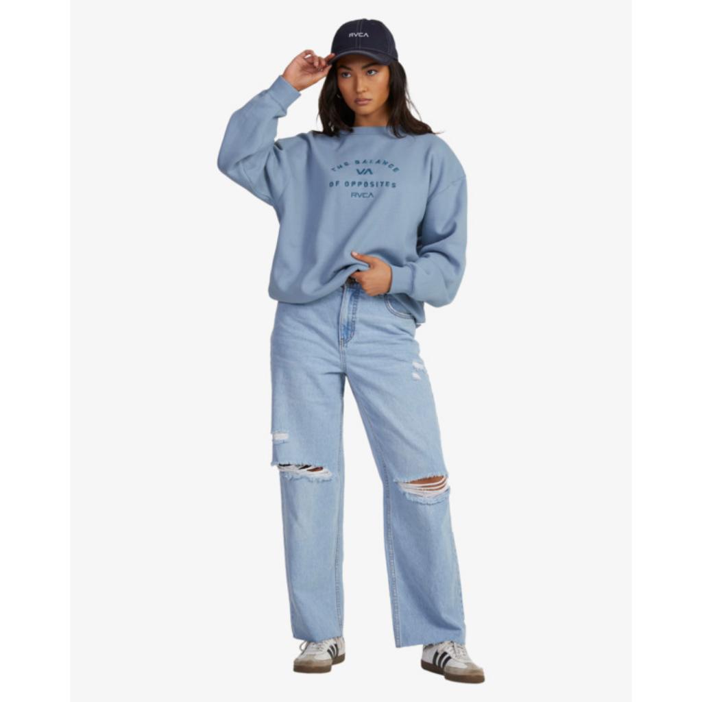 Bold Rvca Vintage Crew Sweatshirt