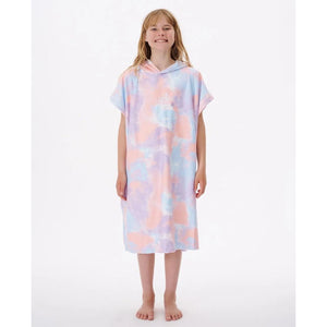 Girls Tie Dye Hooded Towel