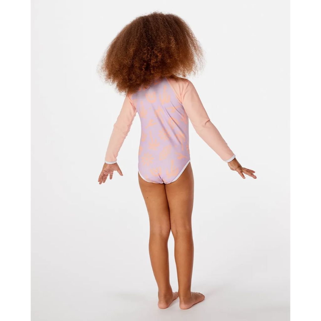 Girls Low Tide Long Sleeve Surf Suit