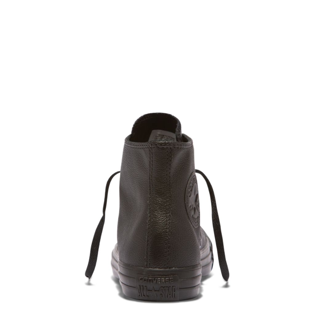 Chuck Taylor All Star Leather High Top Black Mono