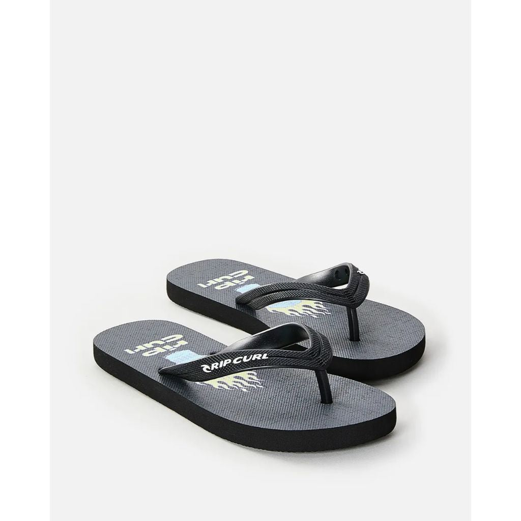 Boys Flaming Skull Thongs