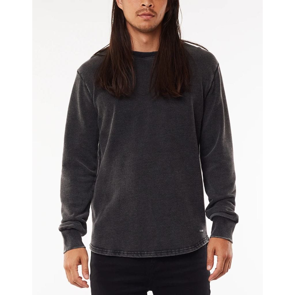 Curved Hem Crew