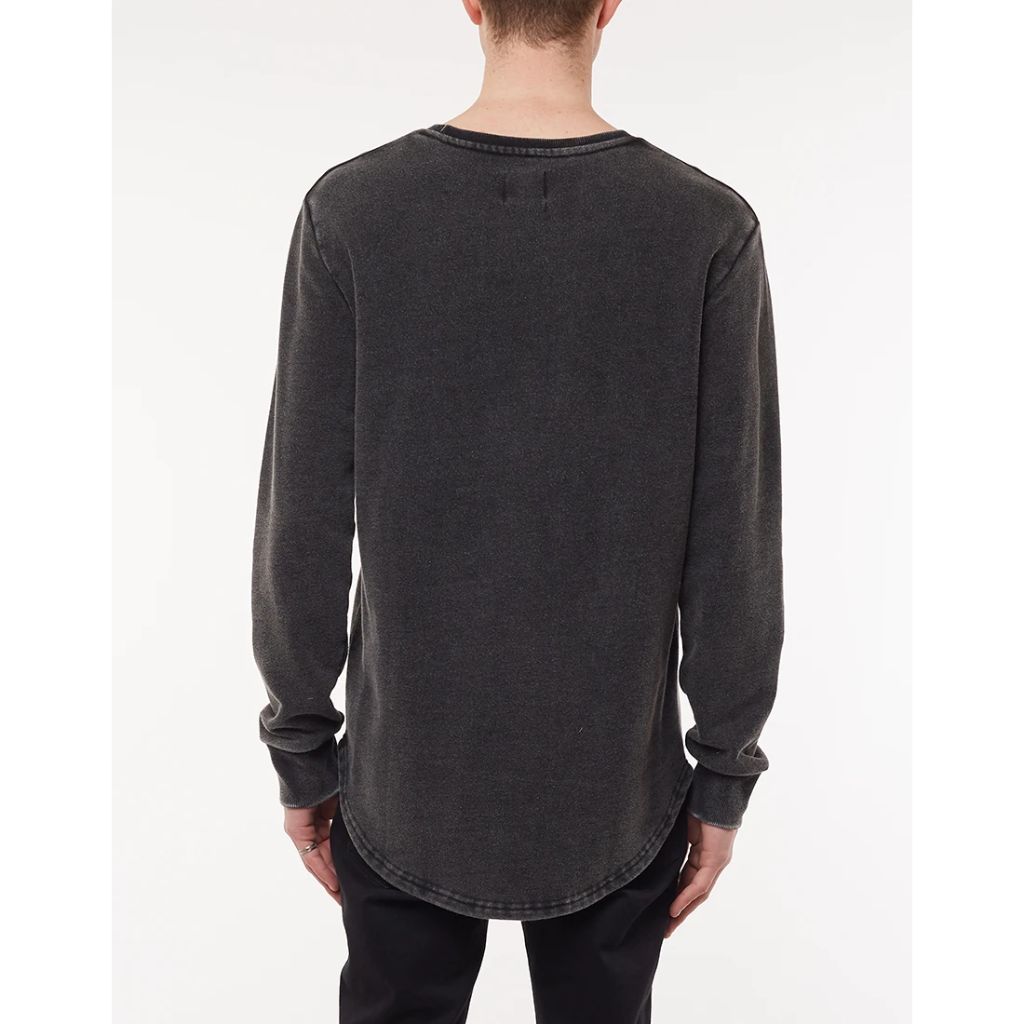 Curved Hem Crew