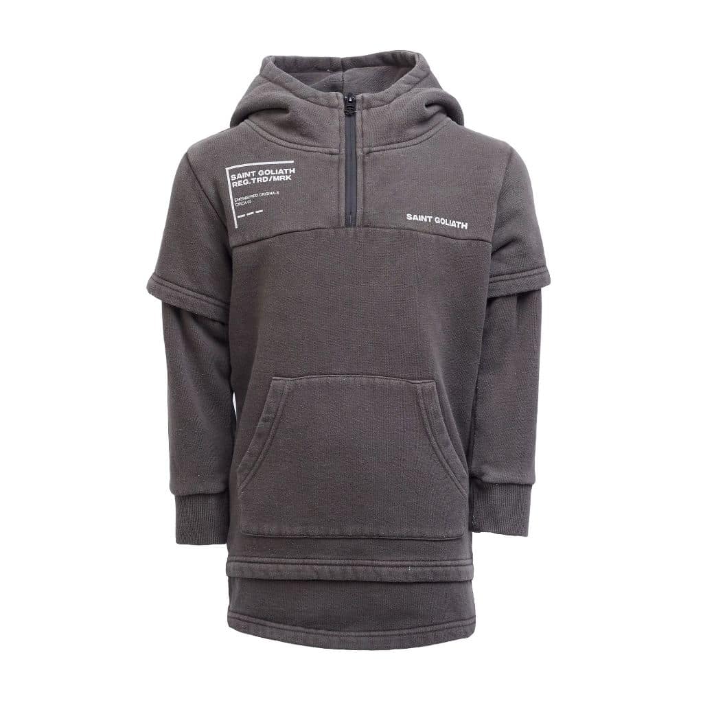 Banded Layered Hoody