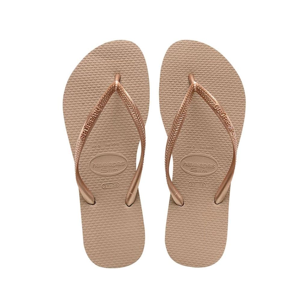 Slim Metallic Rose Gold