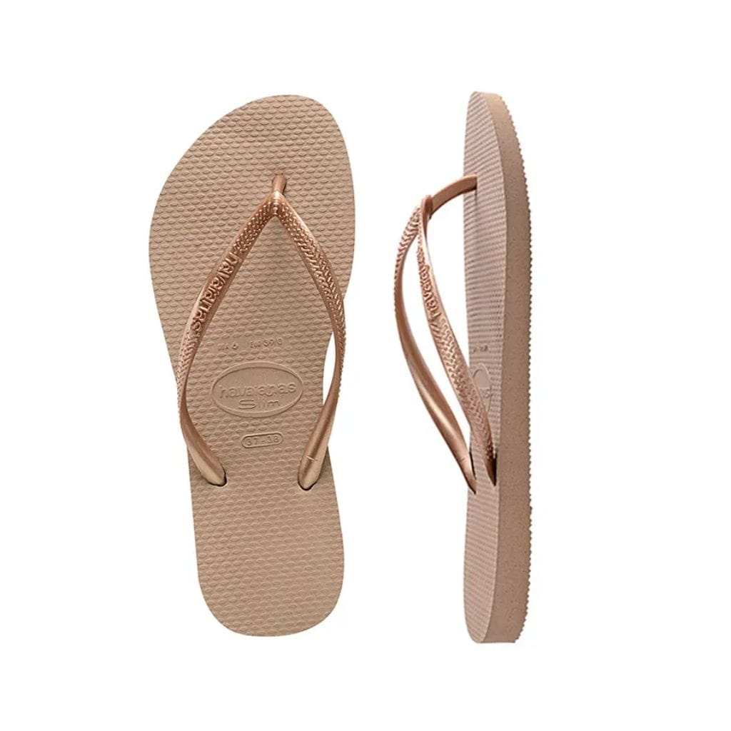 Slim Metallic Rose Gold