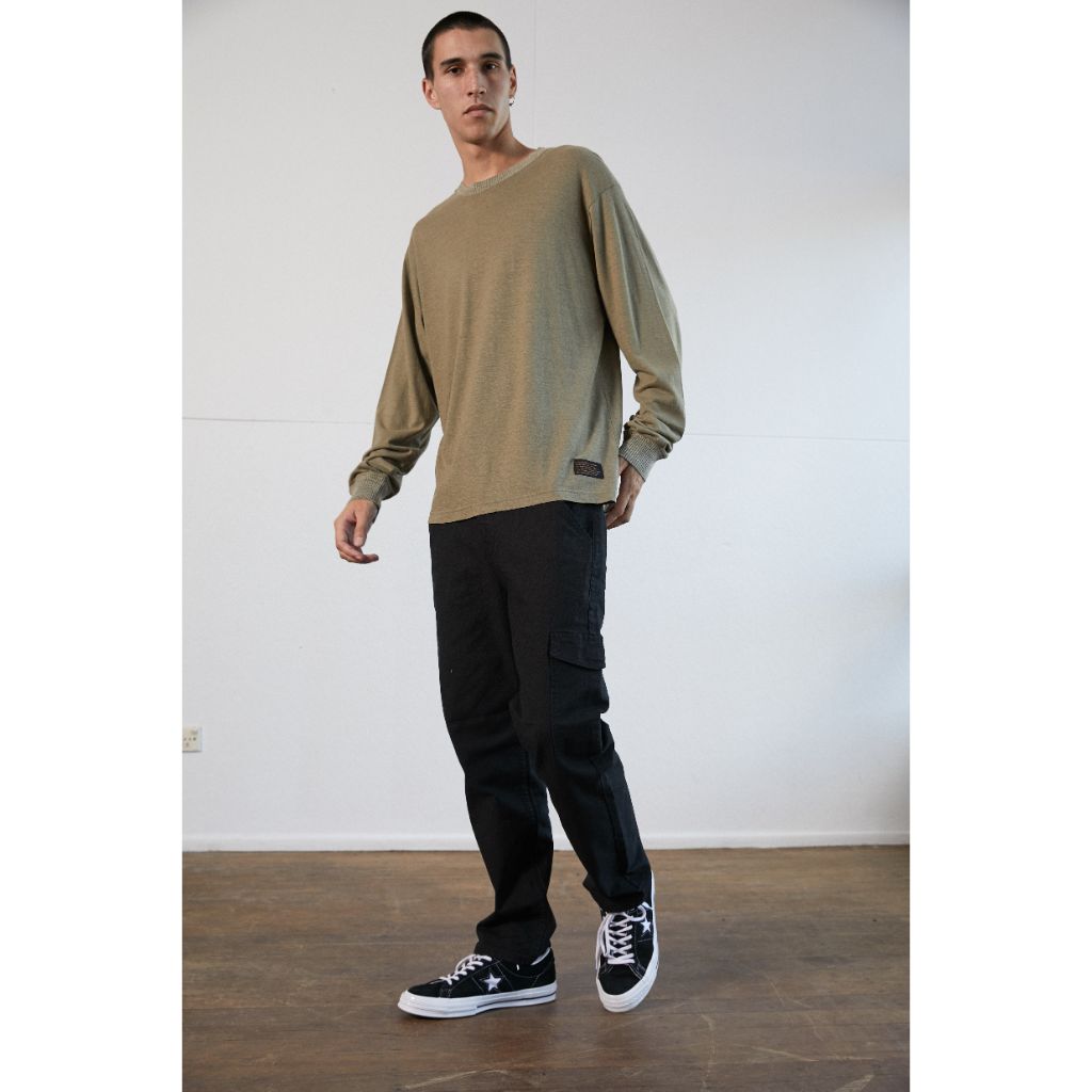 Living - Hemp Retro Fit Long Sleeve Tee