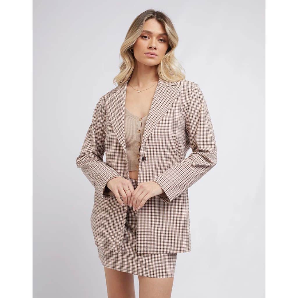 Spencer Check Blazer