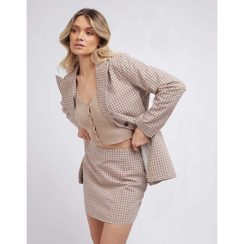 Spencer Check Blazer