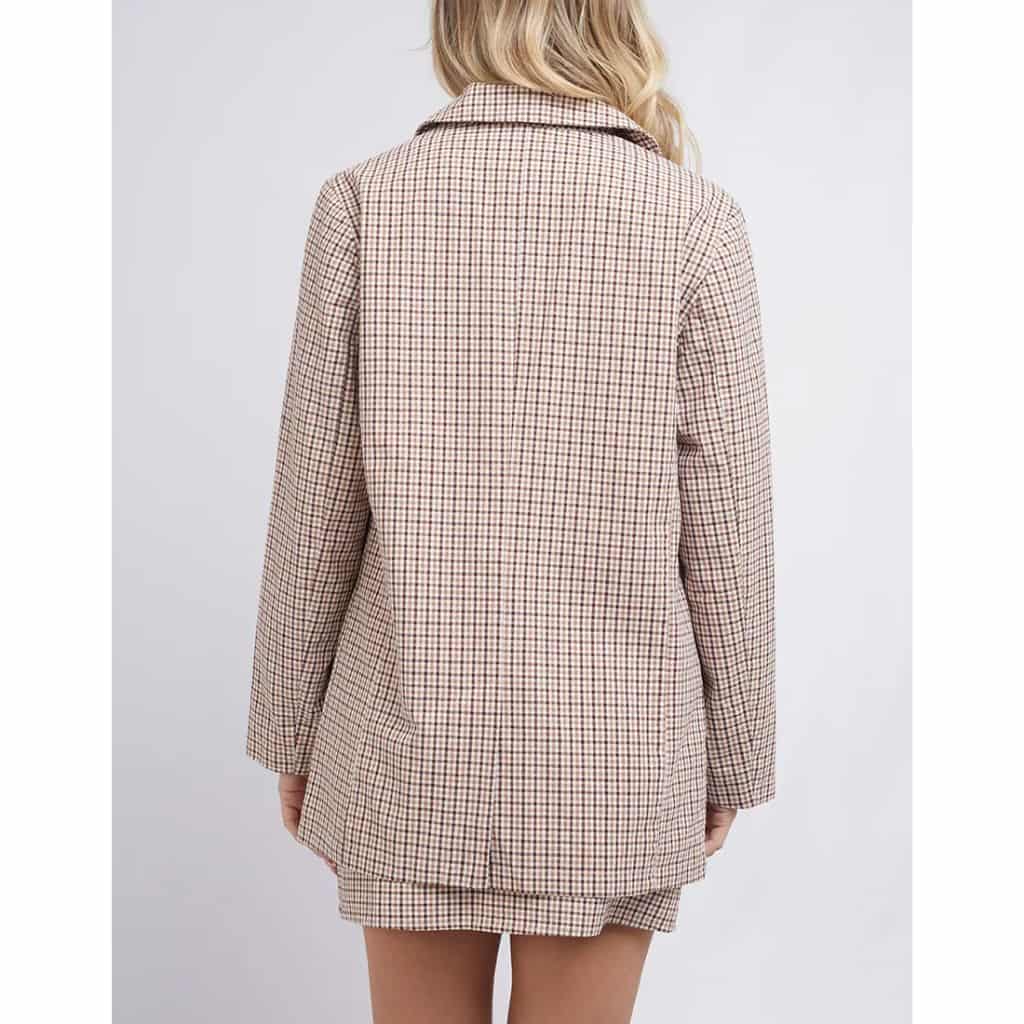 Spencer Check Blazer