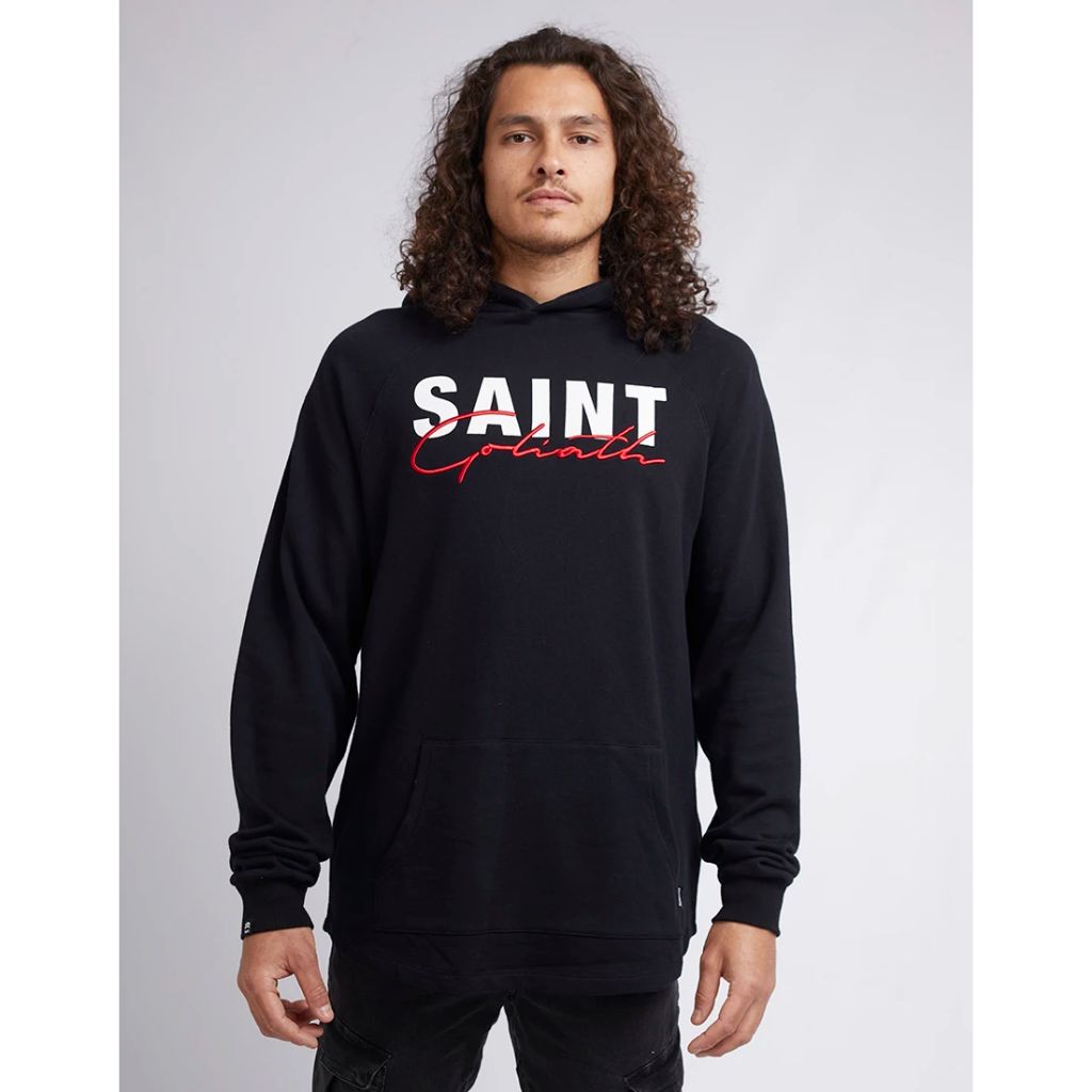 Top Script Raglan Hoody