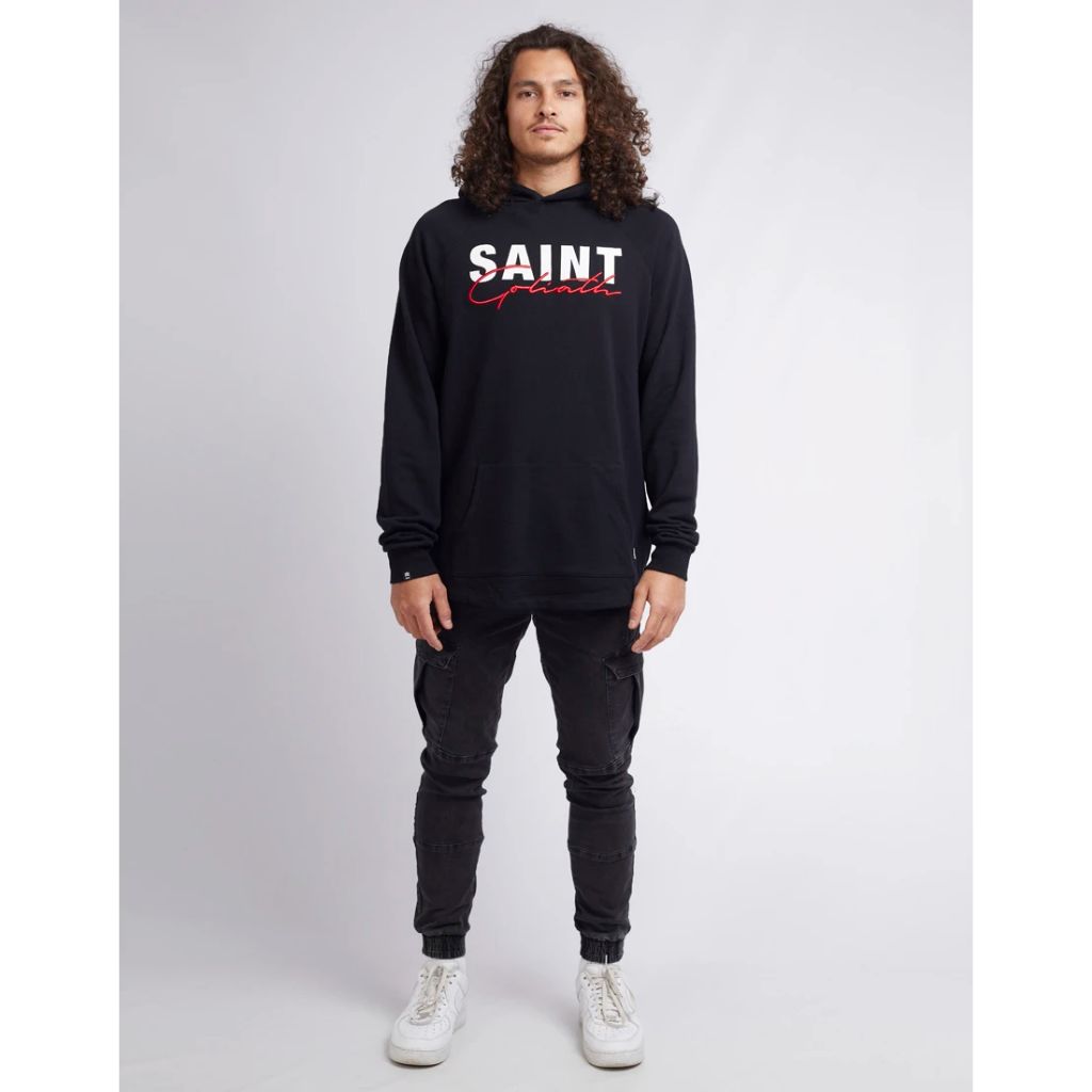 Top Script Raglan Hoody