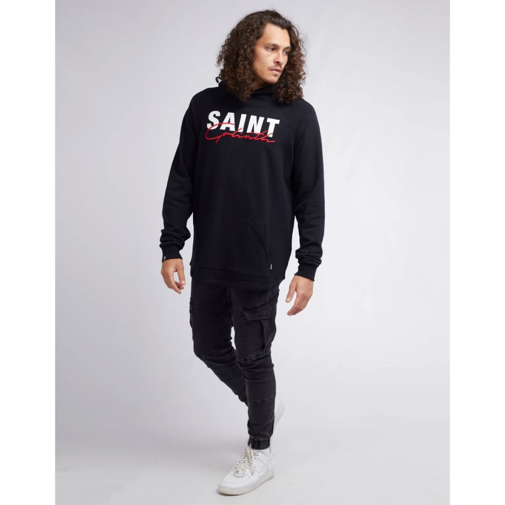 Top Script Raglan Hoody