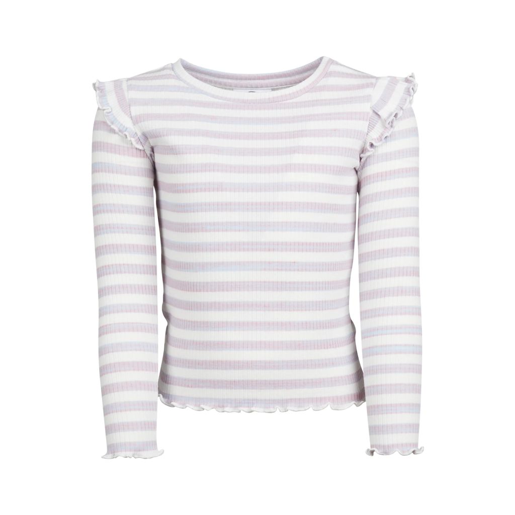 Girls Victoria Long Sleeve Rib Tee