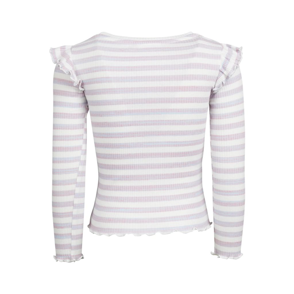 Girls Victoria Long Sleeve Rib Tee