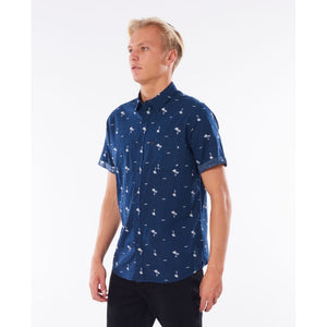 Summer Palm Short Sleeve Shirt
