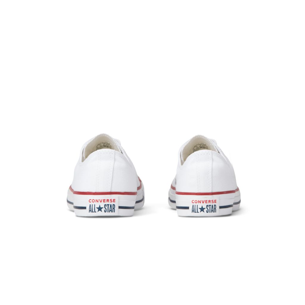 Chuck taylor all star classic colour hot sale low top white