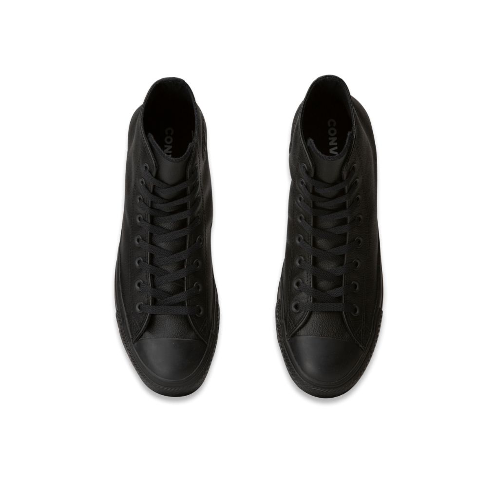 Chuck Taylor All Star Leather High Top Black Mono
