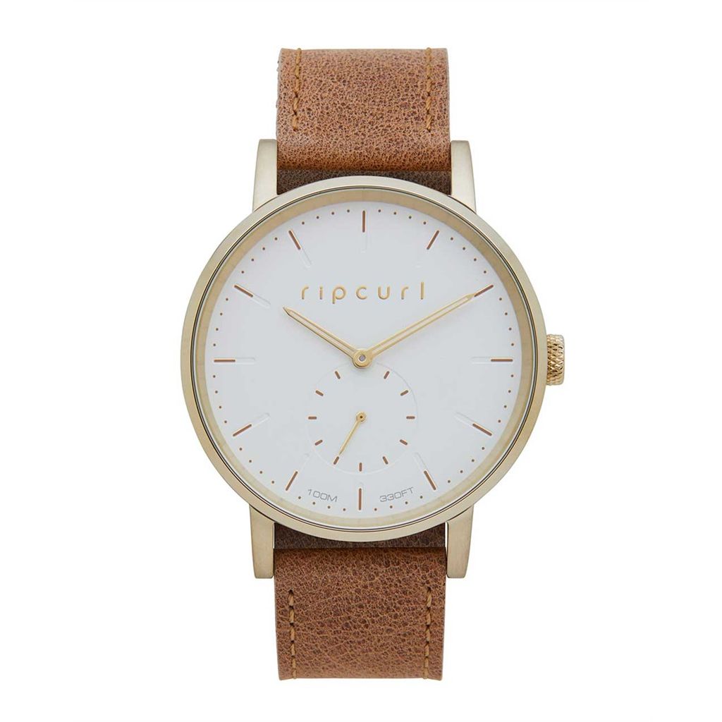 Circa Gold Leather Watch