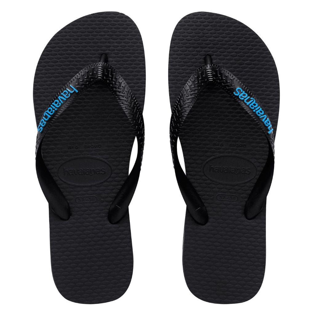Rubber Logo Black/Blue